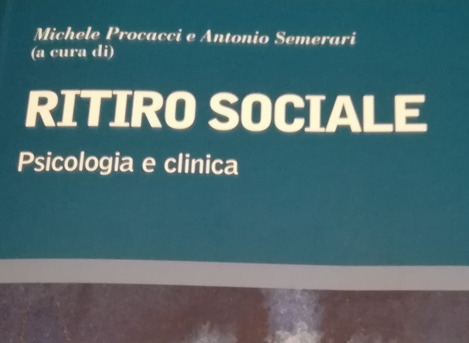 Prossima conferenza sul Ritiro Sociale
