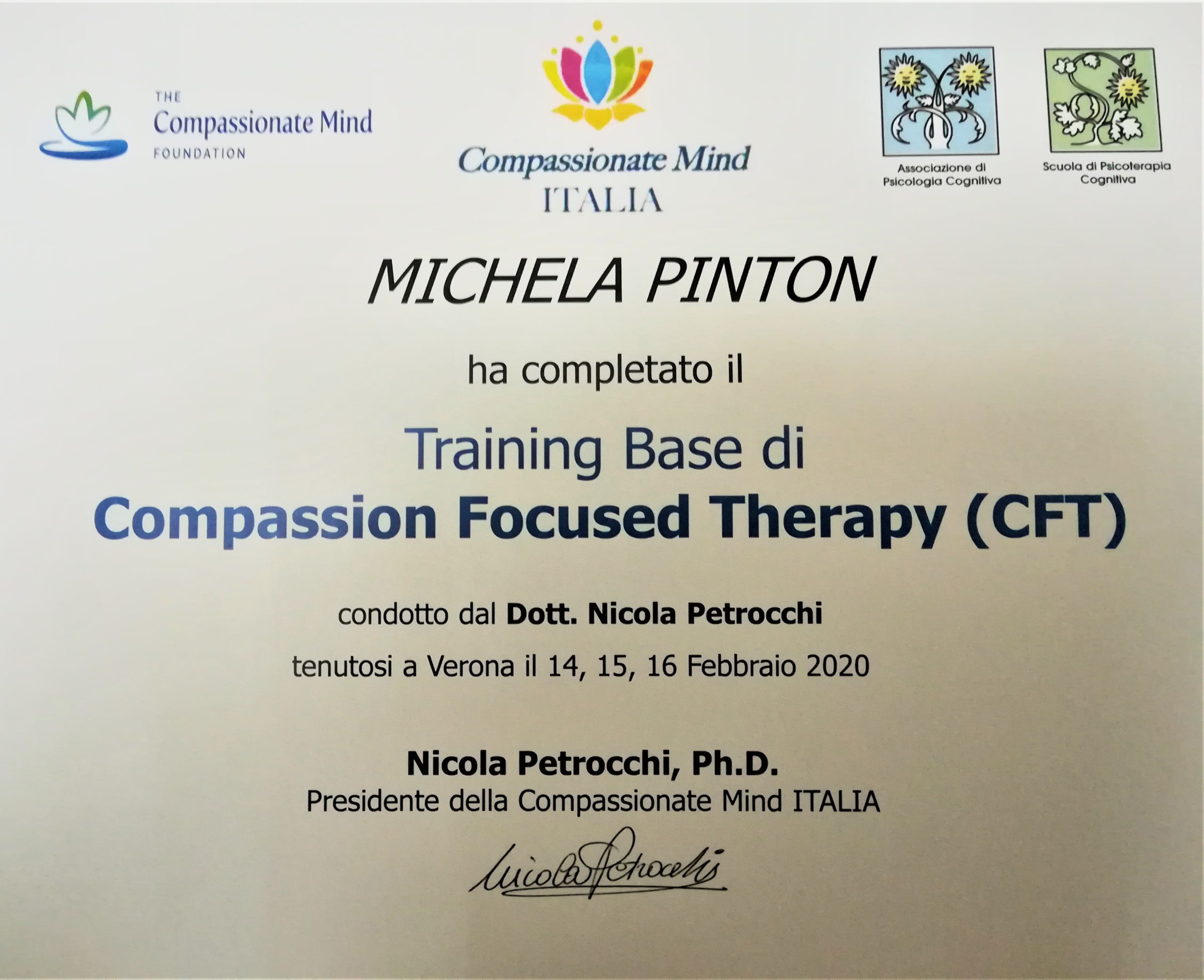 Compassion Focused Therapy