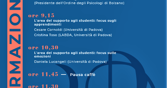 WEBINAR: LO PSICOLOGO SCOLASTICO