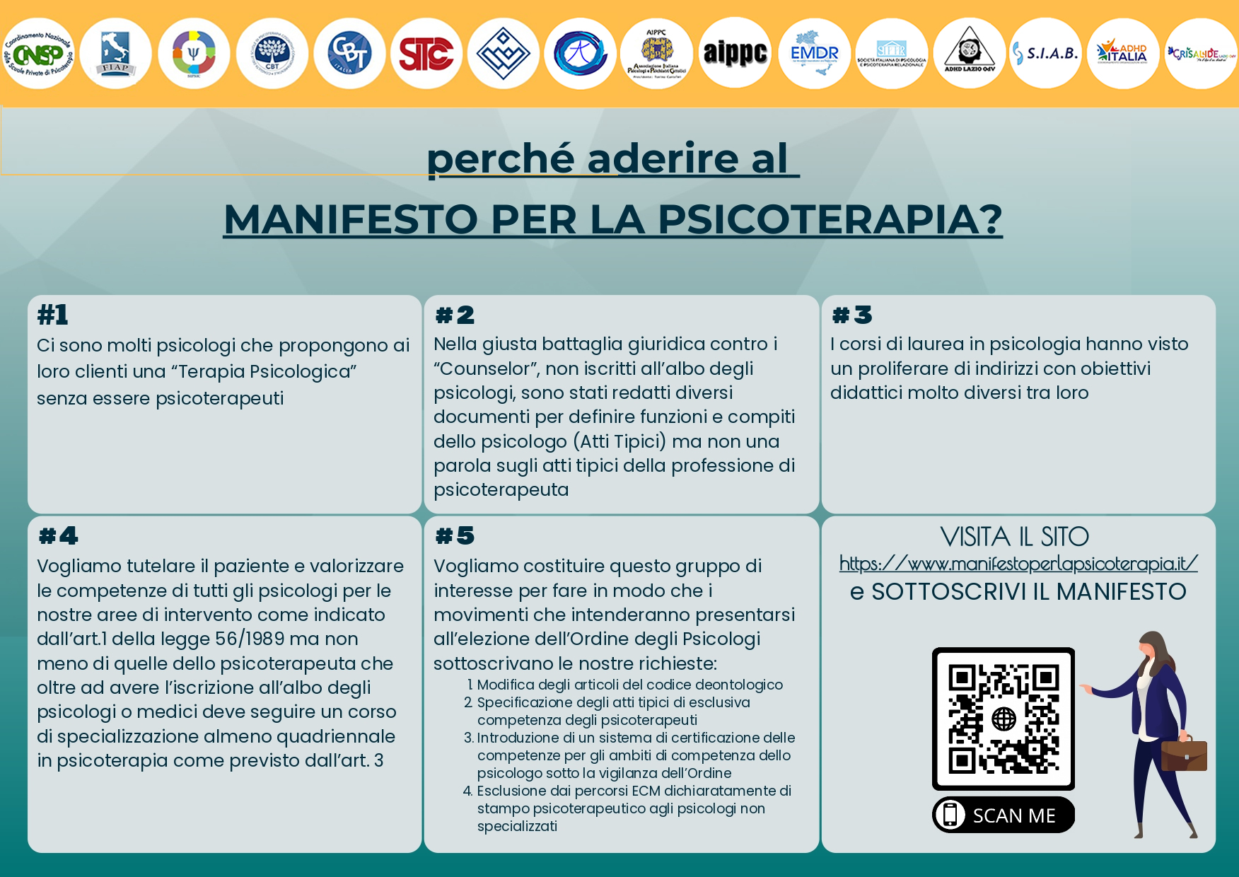 MANIFESTO PER LA PSICOTERAPIA