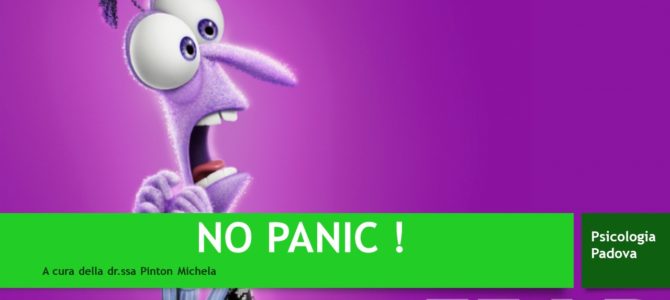 NO PANIC –  Incontro divulgativo sull’ansia in età evolutiva.